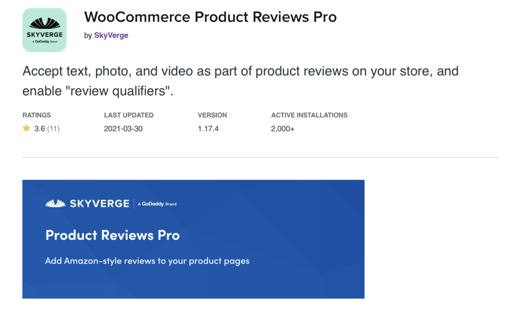 WooCommerce Product Reviews Pro