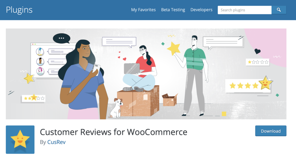 Customer Reviews for WooCommerce