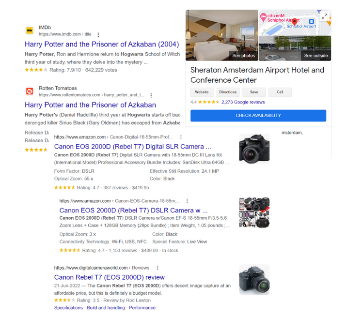 Google Review and Rating Example