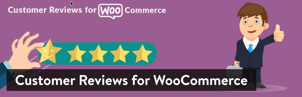 Customer Reviews for WooCommerce homepage.