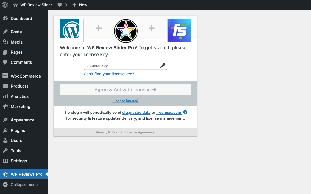 Downloading the WP Review Slider Pro plugin