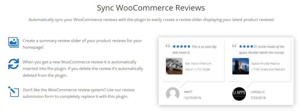 Sync with WooCommerce.