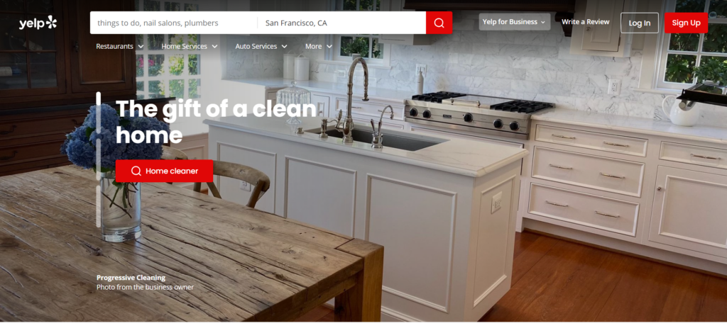 Yelp offers an opportunity for real estate agents to tap into a broader audience