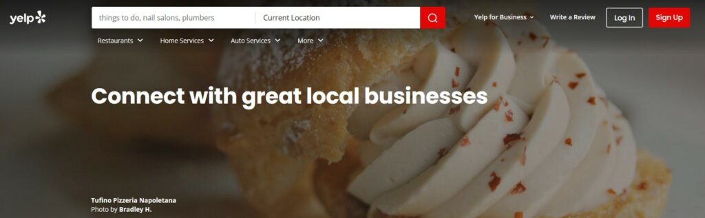 Share local business gems on Yelp