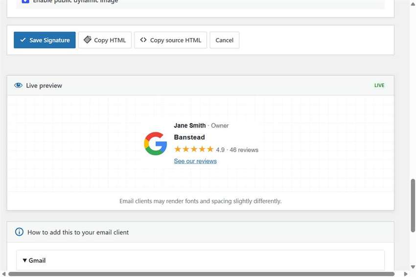 How to Create Review Email Signatures in WP Review Slider Pro